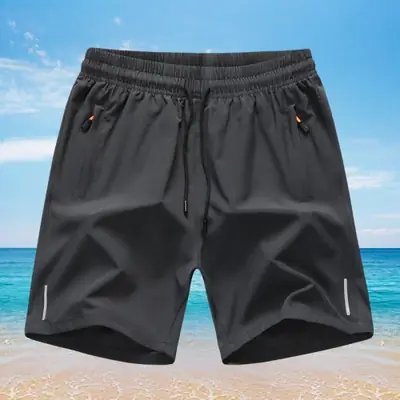 Image de Short de Plage Homme Respirant - Idéal Course & Fitness