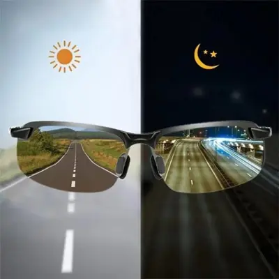 Image de Lunettes de Vision Nocturne Anti-Éblouissement - Conduite de Nuit