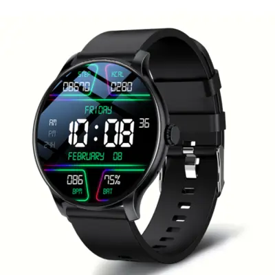 Image de Montre Connectée Femme 2025 - Suivi Fréquence Cardiaque & Sommeil