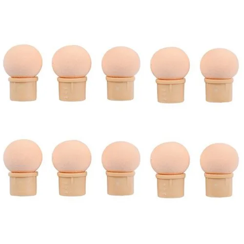 10 piezas Redondo