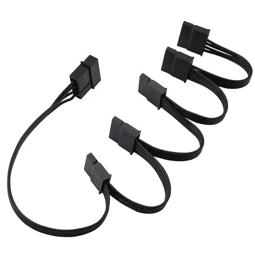 Image de Câble Alimentation Molex 4P à SATA 15P - 60cm