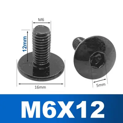 Image de Boulons M6 Anti-Rouille pour Moto & Scooter - 10 pcs