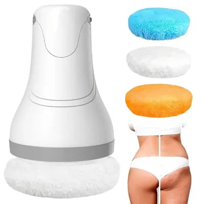 Image de Masseur anti-cellulite électrique – vibration et rotation, 3 housses