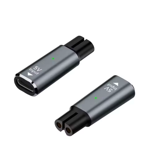 Zdjęcie Ładowarka 5V Type-C do golarki, konwerter kompatybilny z golarkami Philips One Blade QP2724 QP2834 QP4530 QP1924 QP1324