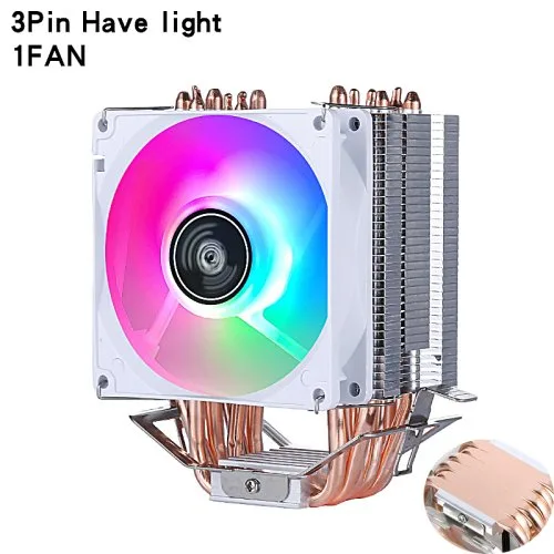 6Heat pipes 1Fan3pin
