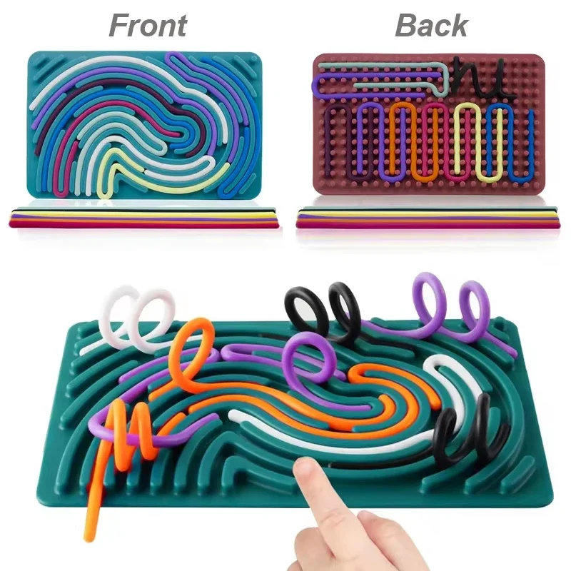 Image de Planche Sensorielle Montessori pour Enfants