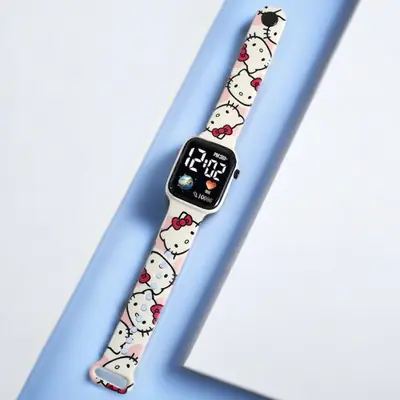 Montre Digitale Hello Kitty pour Filles