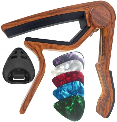 Cejilla madera oscura