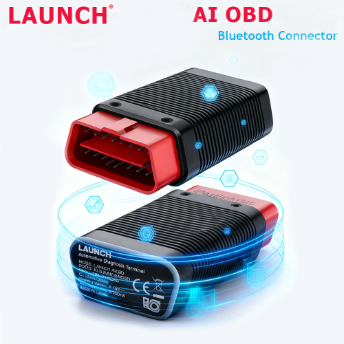 Immagine di 2026 Nuovo Connettore Bluetooth AIODB: Strumento Diagnostico Auto con Funzione OBD Completa, Scanner OBD2 per Android e iOS con Report AI Integrato