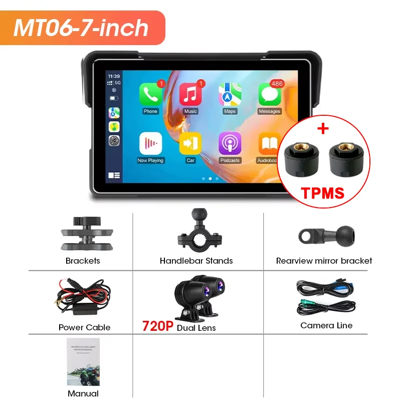 7Inch NO dvr tpms