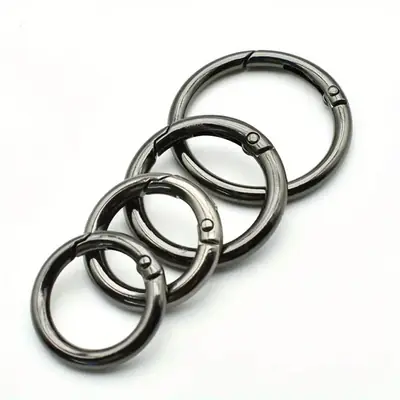 Image de Porte-clés Torique Métal - Kit DIY pour Créer Vos Bijoux