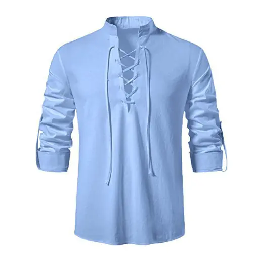 Image de Chemise Pirate Vintage - Style Médiéval & Gothique