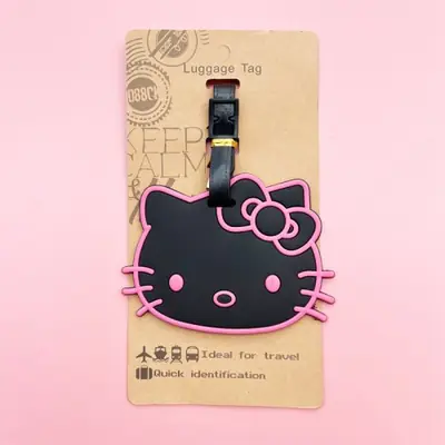 Image de Étiquette de Bagage Hello Kitty & Kuromi - Mignonne et Pratique