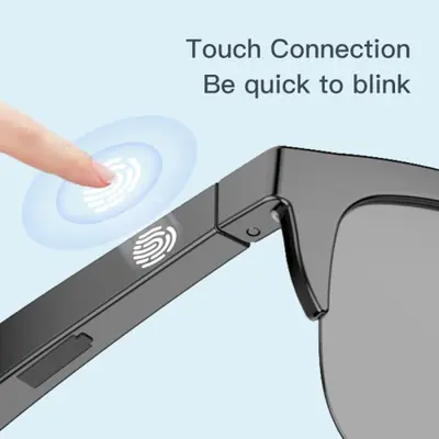 Image de Lunettes Bluetooth Intelligente avec Conduction Osseuse