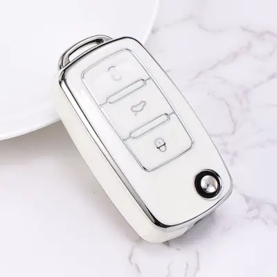 Image de Coque de protection pour clé voiture - TPU souple et résistant