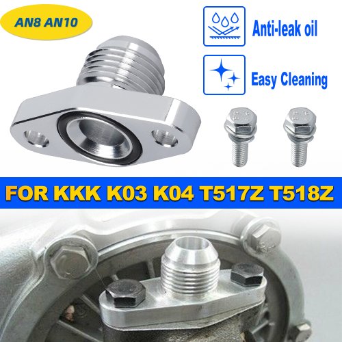 Bild von Turbo Öl-Rücklauf-Adapter Kit – Hochleistungsanpassung für IHI & KKK Turbos