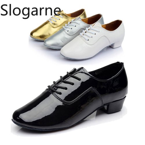 Image of Stylish Soft Leather Dance Shoes for Kids and Adults – Perfect for Ballroom, Tango, Jazz, and Modern Dance Performances
