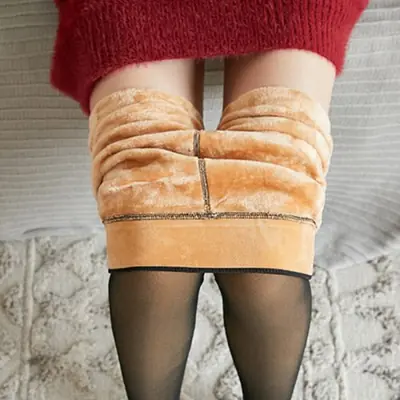 Image de Leggings Hiver Chauffants - Grande Taille & Élastiques