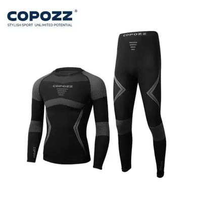 Image de Sous-vêtements Thermiques Ski Homme/Femme - Compression Rapide Séchage
