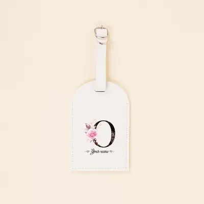 Image de Étiquette de Bagage en Cuir PU Personnalisée