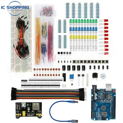 Image de Kit pour Arduino DIY 830 Pièces - Démarrage Facile en Électronique