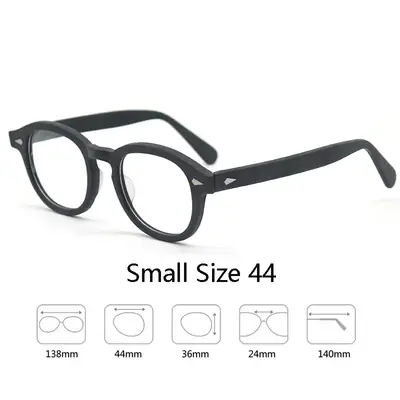 Image de Lunettes Vintage Style Johnny Depp - Monture Rond Homme