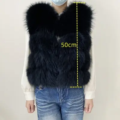Image de Manteau en Fourrure de Ratón Laveur Véritable - Élégance Naturelle
