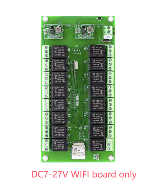 Zdjęcie 16-kanałowy moduł przekaźnikowy WiFi/Zigbee Automatyka inteligentnego domu
