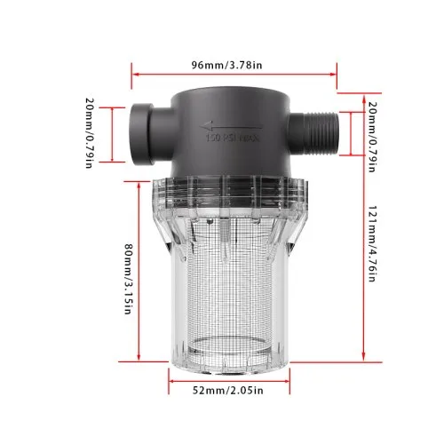 FM 0,5 inch 20 mesh