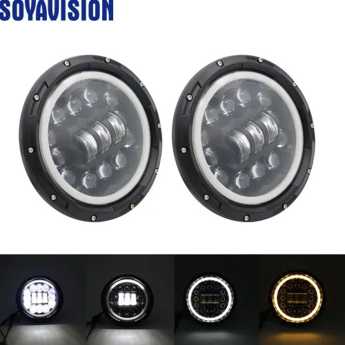 90w Halo light Black