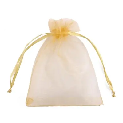 Image de Sacs en Organza avec Cordon - Lot de 50