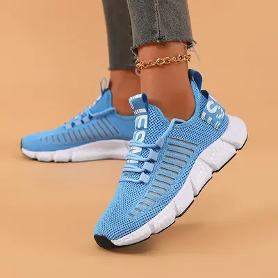 Image de Espadrilles Femme Respirantes - Légères & Confortables pour Marche et Course