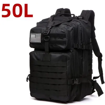 Sac à Dos Tactique 25L/50L - Imperméable & Robuste