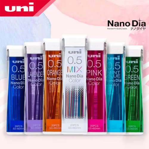 Image of Premium 0.5mm Nano Graphite Mechanical Pencil Lead Refill – 202ndc Colored Core for Smooth Writing and Precision Drafting