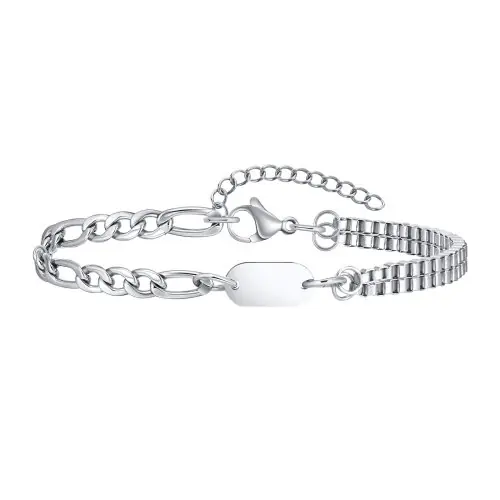 Image de Bracelets Initiaux Vnox - Élégant & Éternel
