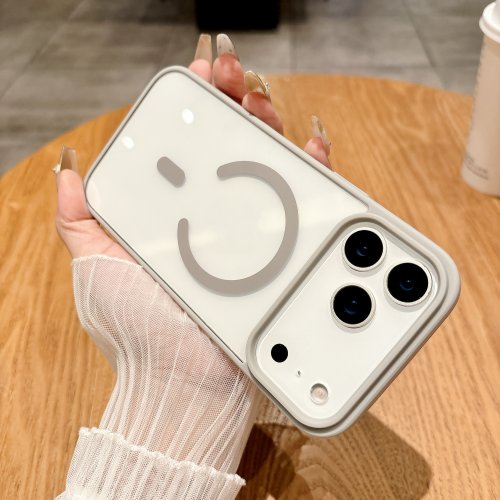 Afbeelding van Luxe Magnetische Draadloze Oplader Hoes met MagSafe voor iPhone 11, 12, 13, 14, 15, 16, 17, Pro, Max, Plus – Transparante Hard Case