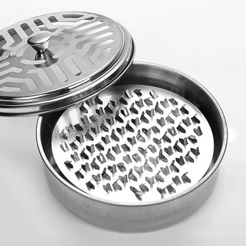Image de Support de Bobine de Moustique Inox - Pratique & Hygiénique