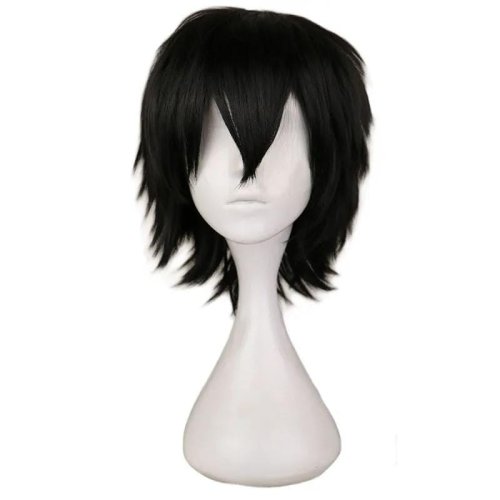 Afbeelding van Kort haar veelzijdige knappe pony kort haar cosplay anime synthetische pruik rollenspel, Halloween, Kerstkostuums, feesten