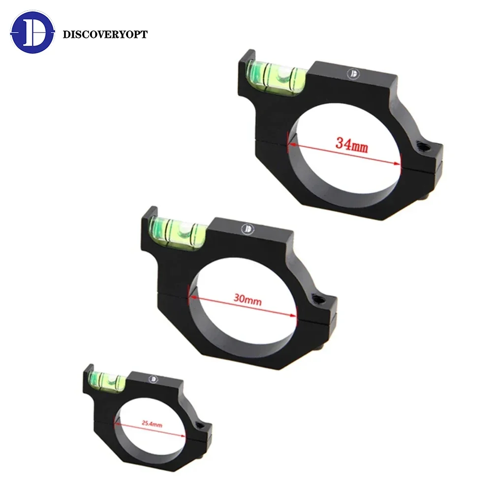 Image of Precision Bubble Level Scope Mount for 25mm, 30mm, and 34mm Riflescopes – Adjustable Spirit Level for Airsoft, Airgun, and Hunting Optics