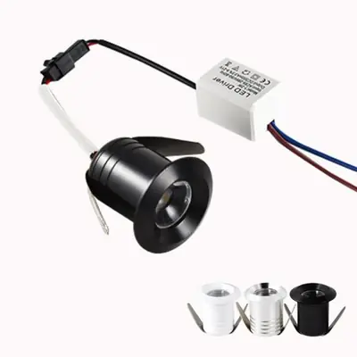 Image de Mini LED Encastrable 1W/3W - Éclairage Élégant pour Intérieur