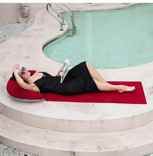 Image de Tapis de Plage Gonflable Compact