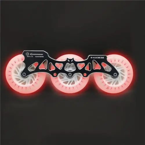 Framewheel LED rojo