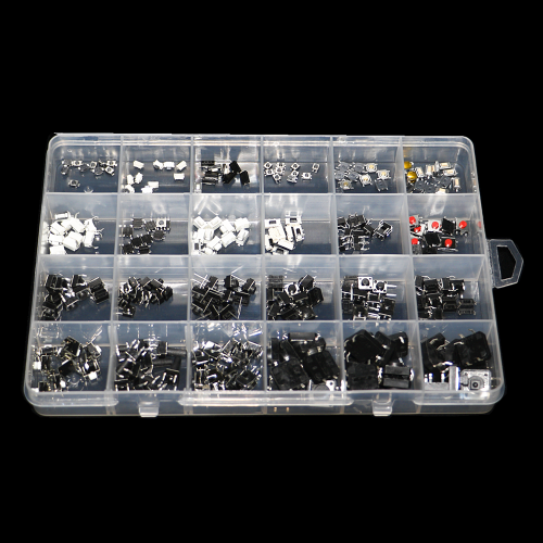 Afbeelding van 250x Mini Tact Schakelaars - DIY Elektronica Kit