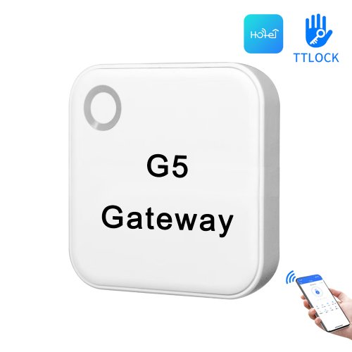 Zdjęcie Bezprzewodowa bramka TTLock lub TTHotel App G5 z obsługą sieci Wi-Fi 2.4 GHz i 5 GHz – nowoczesne rozwiązanie IoT do bezpiecznego dostępu