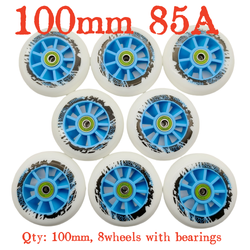 100mm 8 ruedas
