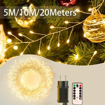 Image de Guirlande Lumineuse Noël 600 LED - 10m