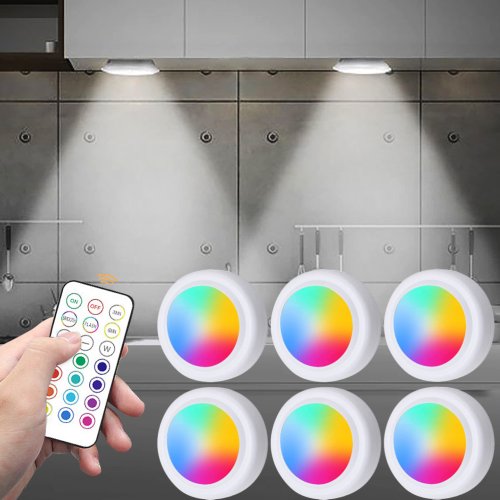 Image de LED RGB Sous Meuble - Lumière Ambiance Sans Fil
