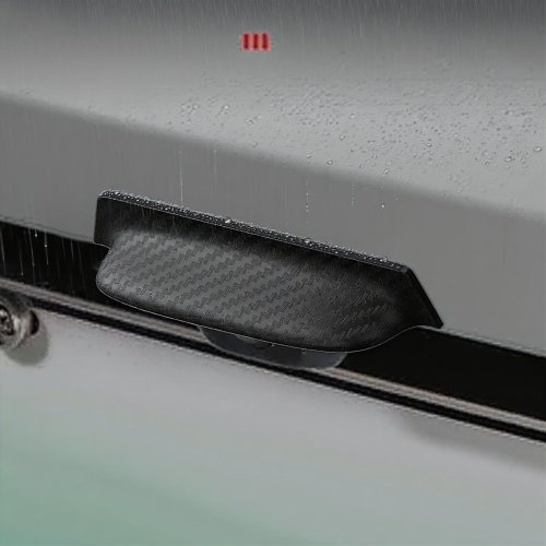 Immagine di Copertura Antipioggia per Telecamera di Retromarcia Auto - Protezione Impermeabile con Vista a 360 Gradi per Telecamere Posteriori