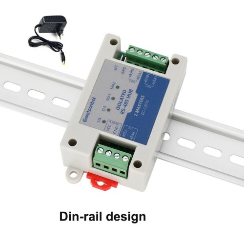 Imagen de Repetidor RS485 Dual Master con Aislamiento Óptico