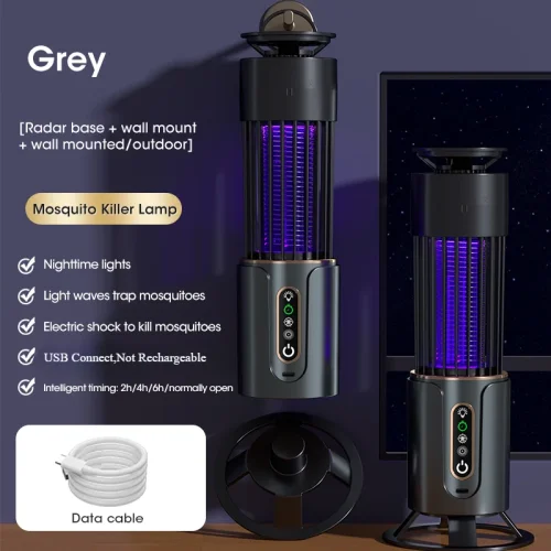 Image de Lampe Anti-Moustiques USB - Piège à Insectes & Lanterne de Camping